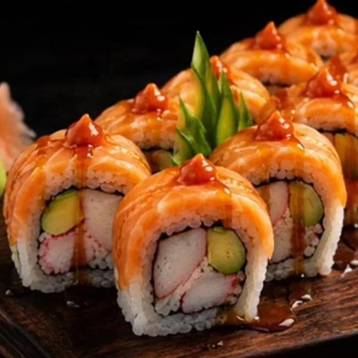 rolls de Shitorii Sushi